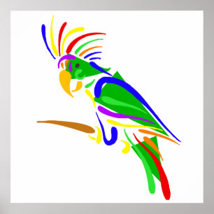 Poster Pazzie Parrot