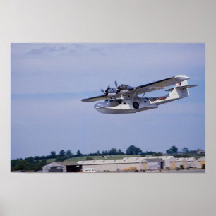 Poster PBY, 5A Catalina, flyi de reconnaissance de la