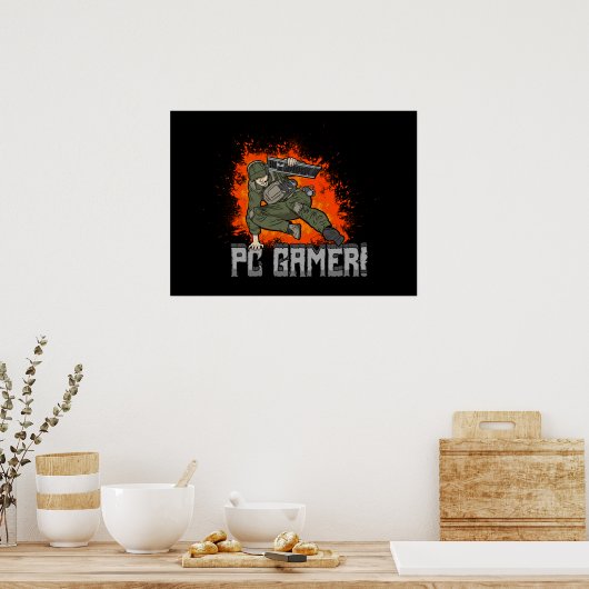Poster PC Gamer ! (Cuisine)