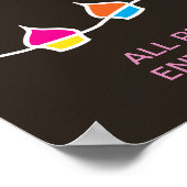 Poster PCAKE fil de pain de vente flyer (Coin)