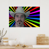 Poster PCowboy Rainbow (Cuisine)