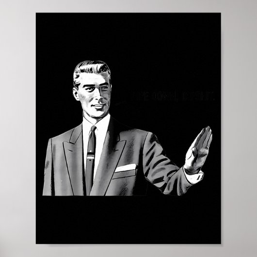 Poster Pe Down Dip Funny Correction Guy Meme Funny Saying (Devant)