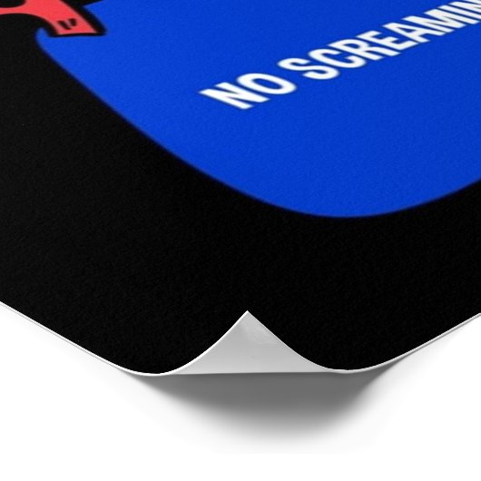 Poster PE Enseignant en éducation physique (Coin)