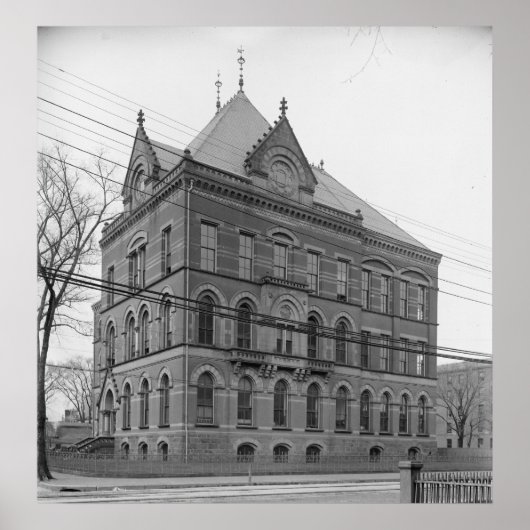 Poster Peabody Museum (Université de Yale) (Devant)