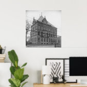 Poster Peabody Museum (Université de Yale) (Bureau à domicile)