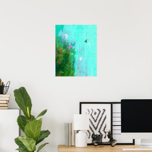 Poster Peace (Bureau à domicile)