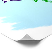 Poster Peace Dove with Olive Branch Art Imprimer (Coin)