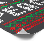 Poster Peace I Come In Peace Couple Matching Ugly Christm (Coin)