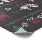 Poster Peace I Come In Peace Couple Matching Ugly Christm (Coin)