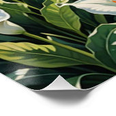 Poster peace lilies (Coin)