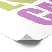 Poster Peace Love (Coin)