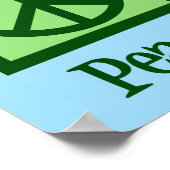 Poster Peace Love Bagels (Coin)