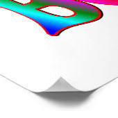 Poster Peace Love Bowling (Coin)