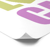 Poster Peace Love Camp (Coin)