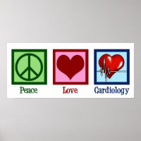 Peace Love Cardiologie Chirurgien de coeur Cardiol