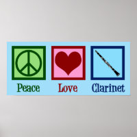 Peace Love Clarinet