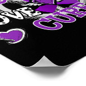 Poster Peace Love Cure (Coin)