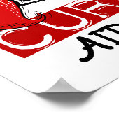 Poster Peace Love Cure AIDS HIV (Coin)