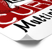 Poster Peace Love Cure Multiple Myeloma (Coin)