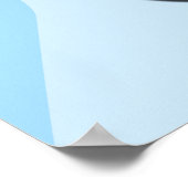 Poster Peace Love et Powerpop amusant thème de musique (Coin)