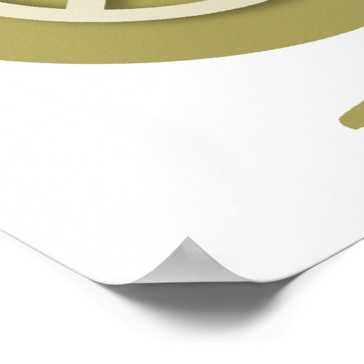 Poster Peace Love FBI (Coin)