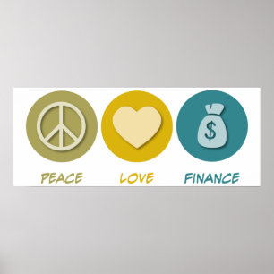 Poster Peace Love Finance