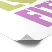 Poster Peace Love Fitness (Coin)