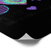 Poster Peace Love Hope Suicide Prevention Tie Dye Awarene (Coin)