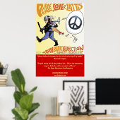Poster Peace, Love & Lattes : une collection de Rudy Park (Bureau à domicile)