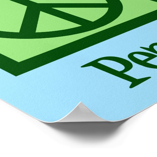 Poster Peace Love Nutrition (Coin)