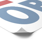 Poster Peace Love Obama (Coin)