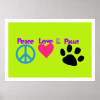 Peace Love & Paws