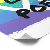 Poster Peace. Love. Poetry. (Coin)