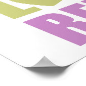 Poster Peace Love Relax (Coin)