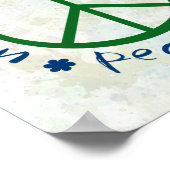 Poster Peace Love Smile (Coin)