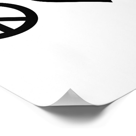 Poster Peace Love Snowboard (Coin)