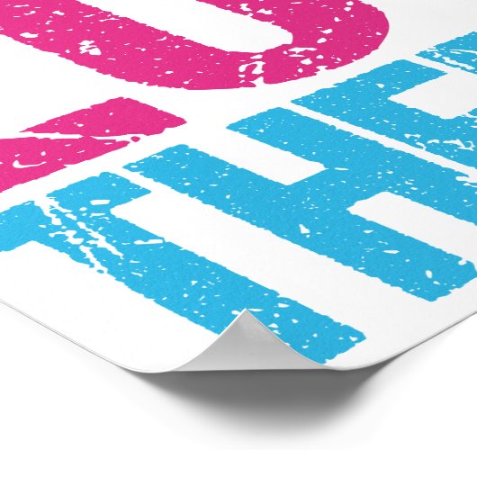 Poster Peace Love Therapy (Coin)