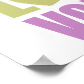 Poster Peace Love Vodka (Coin)