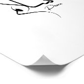 Poster Peace Minimalist arabe Calligraphie (Coin)