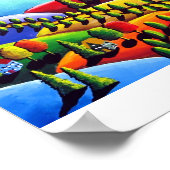 Poster Peace on Earth Paysage Art populaire Imprimer (Coin)