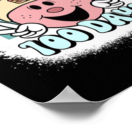 Poster Peace Out 100 Days Of School Smile Face 100th Day (Coin)