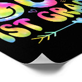 Poster Peace Out 3e grade Cl De 2025 Adieu Graduation (Coin)