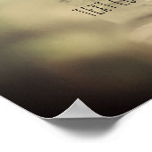 Poster peace rock cairn ajouter votre propre texte person (Coin)