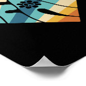 Poster Peace Sign Love 60s les années 70 Super Hippie Cos (Coin)