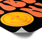 Poster Peace Sign Love 60s les années 70 Tie Dye Hippie H (Coin)