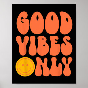 Poster Peace Sign Love 60s les années 70 Tie Dye Hippie H