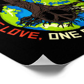 Poster Peace Tree Love - Protection De l'environnement Ea (Coin)