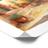 Poster peaceful morocco art print (Coin)