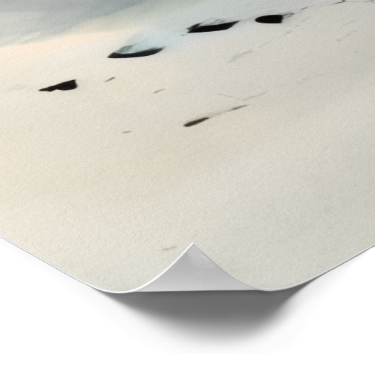 Poster Peaceful Mountain Castle (Coin)