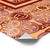 Poster peach and mauve (Coin)